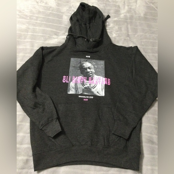 Forever 21 Other - Forever 21 Ol’ Dirty Bastard Charcoal Men’s Hoodie Size M